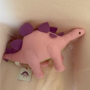 Pink Dinosaur Plush Toy